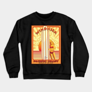 WINDNSEA LA JOLLA CALIFORNIA SURFING Crewneck Sweatshirt